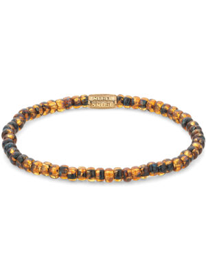 Rebel & Rose Armband Glass Rocks Tiger RR-40114-G-M dames