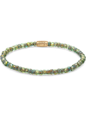 Rebel & Rose Armband Glass Rocks Secret Garden RR-40115-G-S dames