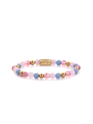 Rebel & Rose armband Roze Summer Vibes II RR-60055-G-S dames