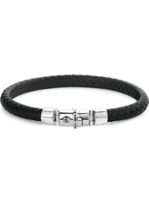 Rebel & Rose Armband Half Rond Gevlochten RR-L0133-S-L heren