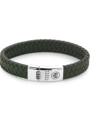 Rebel & Rose Armband Gevlochten Plat RR-L0148-S-L+ heren