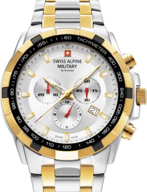 Swiss Alpine Military 7043.9142 Star Fighter chronograaf herenhorloge 47 mm 10ATM
