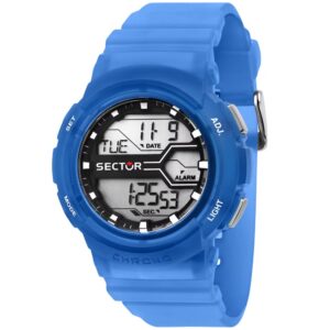 Sector R3251547002 EX-39 digitaal horloge herenhorloge 44 mm 10ATM