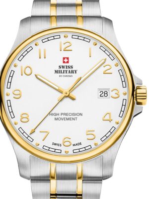 Swiss Military SM30200.20 heren 39 mm 5ATM