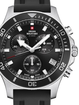 Swiss Military SM34067.07 chronograaf 42 mm 10ATM
