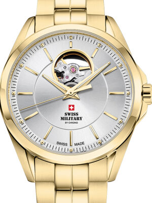 Swiss Military SMA34085.31 automatisch herenhorloge 40 mm 10ATM