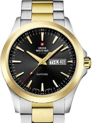 Swiss Military by Chrono SMP36040.27 saffier heren 42 mm 5ATM