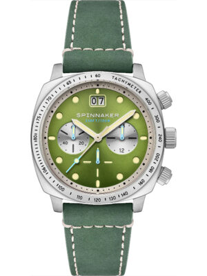 Spinnaker SP-5068-06 herenhorloge romp chronograaf Shire groen 42 mm 10ATM