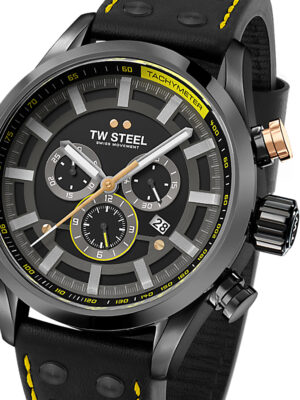 TW-Steel SVS207 Fast Lane chronograaf gelimiteerde editie herenhorloge 48 mm 10ATM