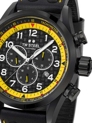 TW Steel SVS301 Coronel WTCR speciale editie chronograaf 48 mm 10ATM