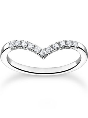 Thomas Sabo Damesring TR2394-051-14-52 V-vorm maat 52