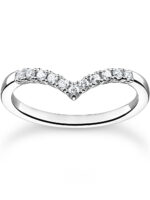 Thomas Sabo Damesring TR2394-051-14-54 V-vorm maat 54