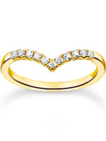 Thomas Sabo Damesring TR2394-414-14-56 V-vorm maat 56