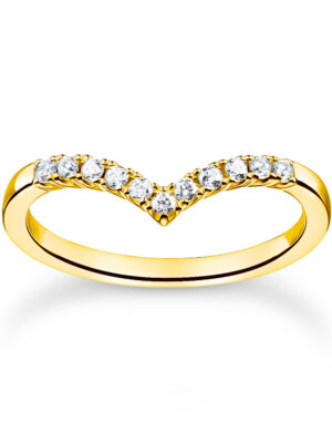 Thomas Sabo Damesring TR2394-414-14-56 V-vorm maat 56