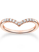 Thomas Sabo Damesring TR2394-416-14-56 V-vorm maat 56
