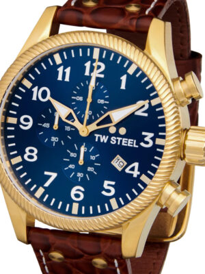TW-Steel VS114 Volante chronograaf herenhorloge 48 mm 10ATM