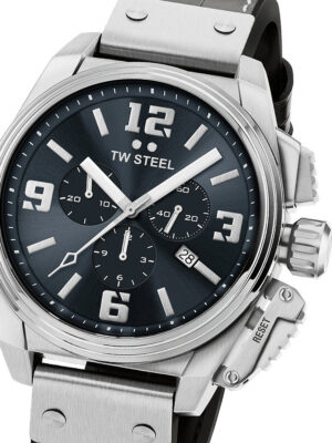 TW-Steel TW1013 Canteen chronograaf herenhorloge 46 mm 10ATM