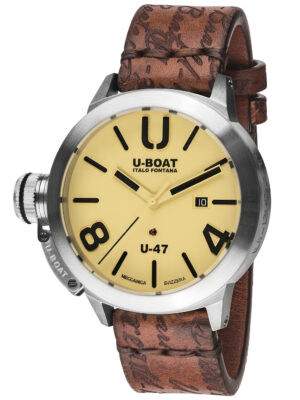 U-Boot 8106 Classico U-47 Automatisch beige 47mm 100M