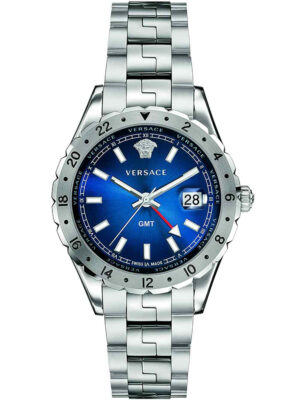 Versace V11010015 Hellenyium GMT herenhorloge 42 mm 5ATM