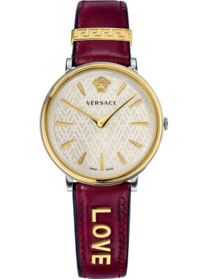 Versace VBP020017 V-cirkel dameshorloge 38 mm 5ATM