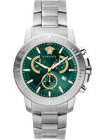 Versace VE2E00821 Nieuw chronograaf herenhorloge 45 mm 5ATM