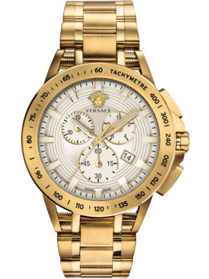 Versace VE3E00721 ​​Nieuw Sport Tech chronograaf herenhorloge 45 mm 10ATM