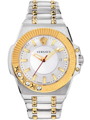 Versace VEDY00519 Chain Reaction herenhorloge 46 mm 5ATM