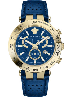 Versace VEJB00322 Stoere chronograaf 46 mm 5ATM