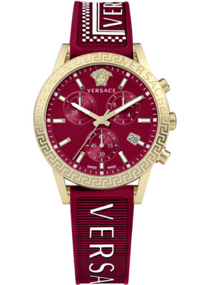 Versace VEKB00322 Sport Tech Lady chronograaf 40 mm 5ATM