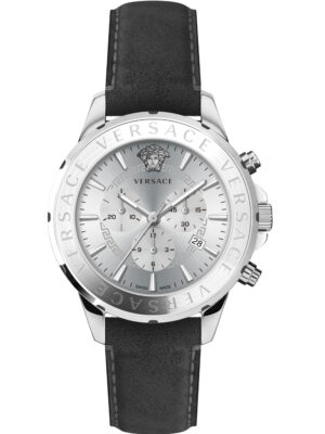 Versace VEV601223 handtekening chronograaf herenhorloge 44 mm 5ATM