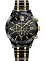 Thomas Sabo WA0264-278-203 Rebel stedelijke chronograaf herenhorloge 43 mm 5ATM