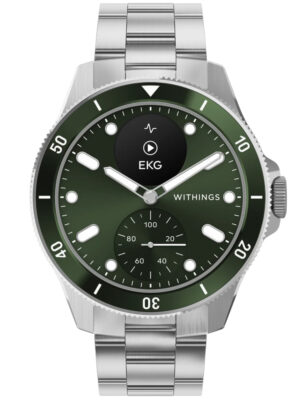 Withings HWA10-model 8-All-Int ScanWatch Nova Groen 43 mm 10ATM
