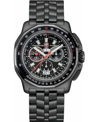 Luminox XA.9272 herenhorloge F-22 Raptor titanium chronograaf 44 mm 200 m
