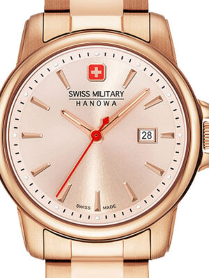 Zwitsers Militair Hanowa 06-7230.7.09.010 Zwitserse Rekruut Dame II 32mm 5ATM