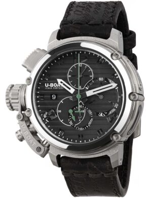 U-Boat 9592 Herenhorloge Chimera 46mm Chrono RVS Zwart Automatisch 10ATM