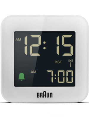 Braun BC08W-DCF digitale radiogestuurde wekker