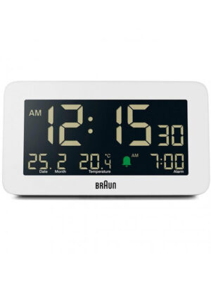 Braun BC10W digitale wekker