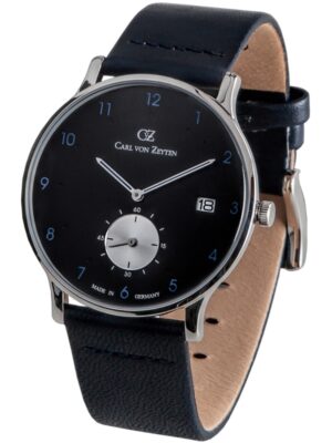 Carl von Zeyten CVZ0018BKBL herenhorloge Furtwangen 42 mm 3ATM