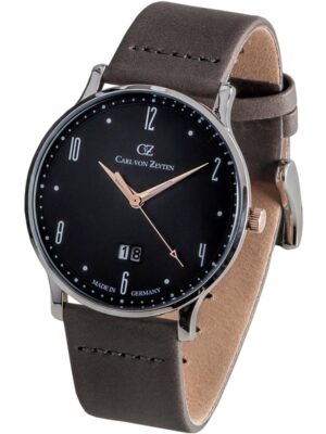 Carl von Zeyten CVZ0019GY Herenhorloge Lenzkirch 42mm 3ATM