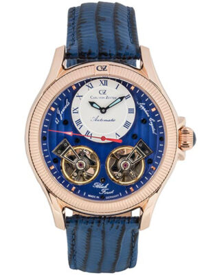 Carl von Zeyten CVZ0084RBLS herenhorloge Waldhaus automatisch Limited Edition 46 mm 5ATM