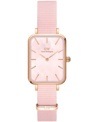 Daniel Wellington DW00100509 Dameshorloge Quadro Coral 26mm 3ATM