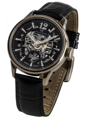 Carl von Zeyten CVZ0051RBK Herenhorloge Enz Automatisch 40mm 5ATM