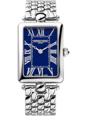 Frederique Constant FC-200N2AC6B Dameshorloge Art Deco Carrée 28mm 3ATM