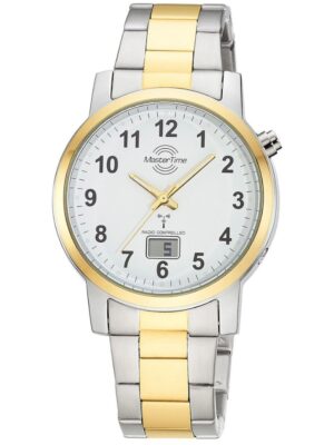 Master Time MTGA-10956-12M Herenhorloge Radiogestuurd, Basic, Tweekleurig, 40 mm, 3 ATM