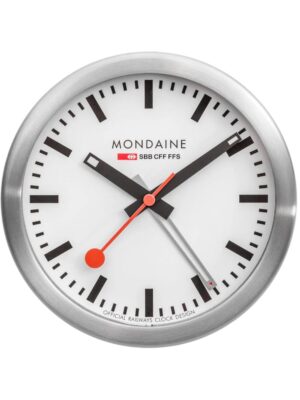 Mondaine A997.MCAL.16SBB.1 Tafelklok en wekker 125 mm