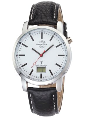 Master Time MTGA-10592-20L Radiogestuurde Basis Station Klok Heren 41mm