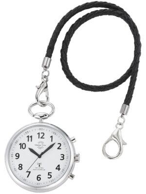 Master Time MTGA-10938-12M radiogestuurd quartz zakhorloge met sprekende functie, 40 mm