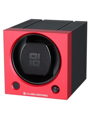 Paul Design Horlogewinder Kubus Rood 20115